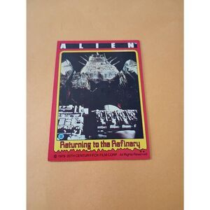 Vintage Collectible 1979 Alien Trading Card #56 20th Century Fox Raw Ungraded